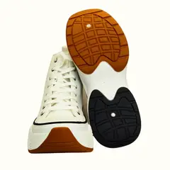 LIKE SHOP - Zapatillas Mujer Lona Plataforma Con Caña Cordones 5218