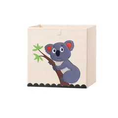 KIVARA - Caja Almacenamiento Juguete Ropa Organizadora Infantil Koala