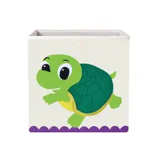 KIVARA - Caja Almacenamiento Juguetes Organizadora Infantil Tortuga