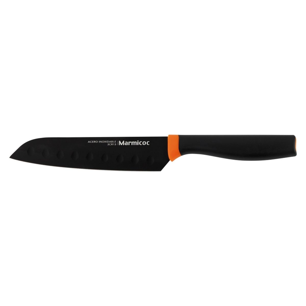 MARMICOC - Cuchillo Santoku 16 Cm Black Marmicoc