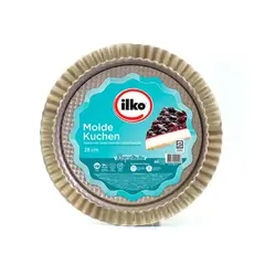 ILKO - Molde de Tarta/Kuchen Antiadherente - 28 cm