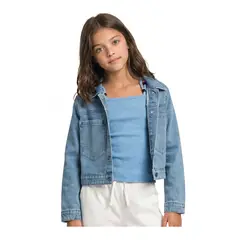 EXCEPTION - Chaqueta Mezclilla Niña