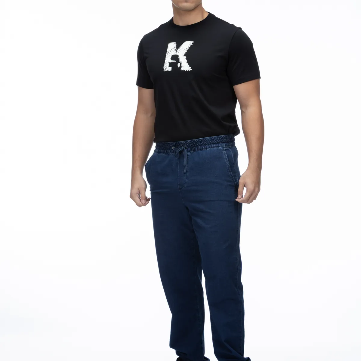 KARL LAGERFELD - Jeans Ikon chambray Azul Karl Lagerfeld