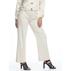KARL LAGERFELD - Jeans corte ancho Love From Paris Blanco