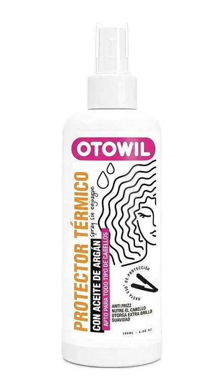 Protector Termico Spray Aceite De Argan 180ml