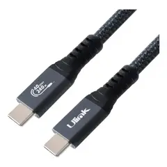 ULINK - Cable USB 4.0 tipo C 240W 40 Gbps 8K 1.8 M / Mod. UL-CBC40