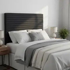 BLOCCARE - Respaldo sin retorno 1.5 Plaza - Tubular horizontal (Negro)