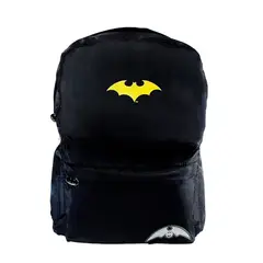 COMMON NATION - Mochila Casual Negra Batman Liso