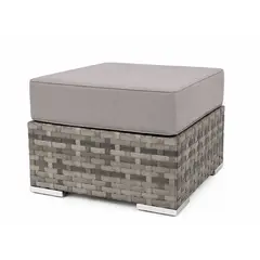 MUEBLES LA TERRAZA - Puf de exterior gris