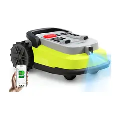 UBTECH - Ubhome M10 Cortacésped robot, RTK+AI Vision para una navegación precisa y evitar obstáculos
