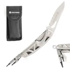PENTAGON - Cuchillo Cortapluma Navaja Multiherramienta +luz