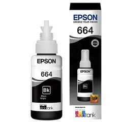 EPSON - TINTA NEGRA ORIGINAL T664
