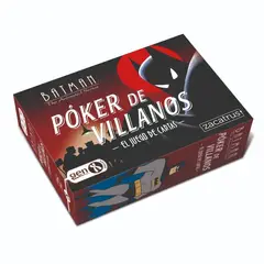 DC COMICS - Batman Poker De Villanos