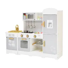SOFT PLAY - Cocina De Madera Para Niños Y Niñas Con Horno Juguete Agua