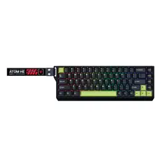 FANTECH - Teclado MK922 ATOM HE68 PRO MORI Switch Emerald