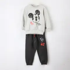 DISNEY - Conjunto Buzo Niño Mickey Gris