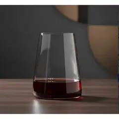 GENERICO - Set 6 Copas Vasos Vino Power Cristal 400 Ml Aleman