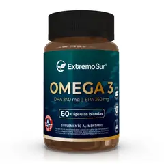 EXTREMO SUR - Omega 3 Fish Oil EPA360 DHA240 60 softgel