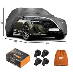 CWAGEN - Funda Deluxe Talla L SUV Negro