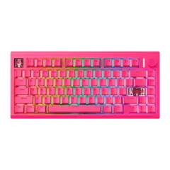 FANTECH - Teclado Inalámbrico MK921 MAXFIT8 Rosie Pink S Brown