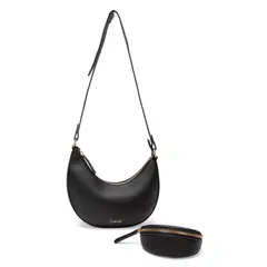 GACEL - Cartera mujer negro bandolera grande