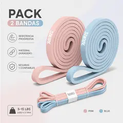 AOLIKES - SET Bandas Elasticas Resistencia entrenamiento
