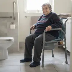 DMORE - Baño Portátil Plegable Bariatrico 130 kg