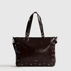 LOUNGE - Bolso Mujer Charol Eyelets