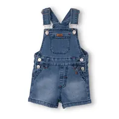 PILLIN - Jardinera Bebé Niño con Bolsillos Denim