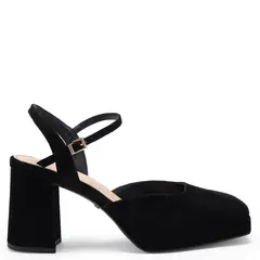 GACEL - Zapato de cuero mujer negro Mabi 0661514