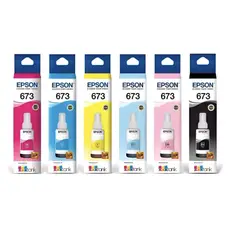 EPSON - TINTA ORIGINAL PACK T673 L1800 L805 L850 L810 L800