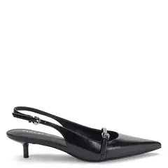 GACEL - Zapato de cuero mujer negro Tini 0661457