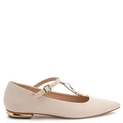 GACEL - Ballerina de cuero mujer crudo Violet 0661472