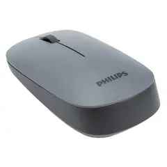 PHILIPS - Mouse Bluetooth E Inalambrico 1600 Dpi, 3 Botones Gris