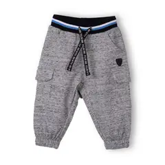 PILLIN - Pantalón Buzo Bebé Niño Cargo Melange