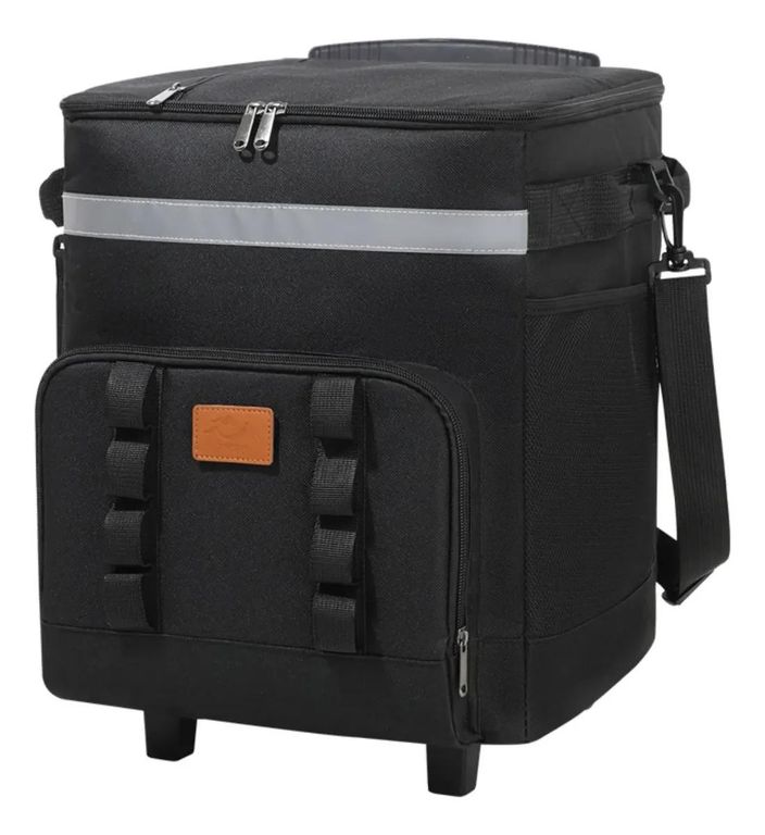 GENERICO Bolso térmico portátil con ruedas ideal para picnic y transporte