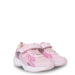 PILLIN - Zapatilla Bebé Niña Suela Chunky con Velcro Rosado