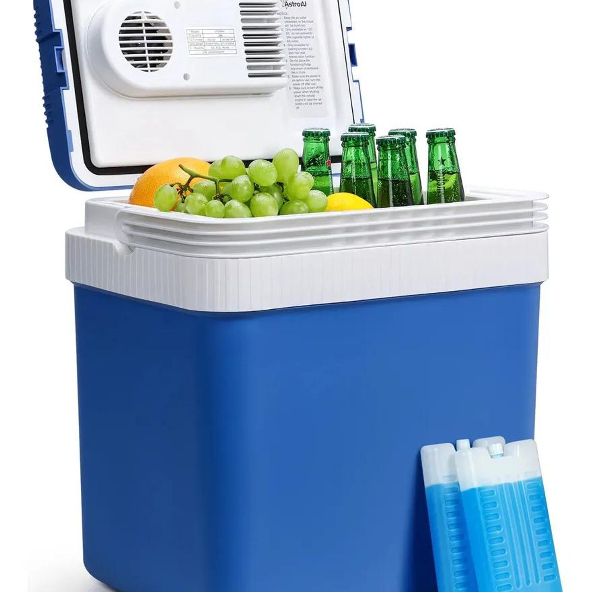 GENERICO - Refrigerador portátil termoeléctrico para coche 12V con capacidad 2 litros