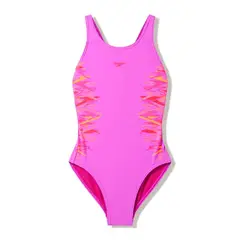SPEEDO - Traje de Baño Natación Niña Placement Muscleback