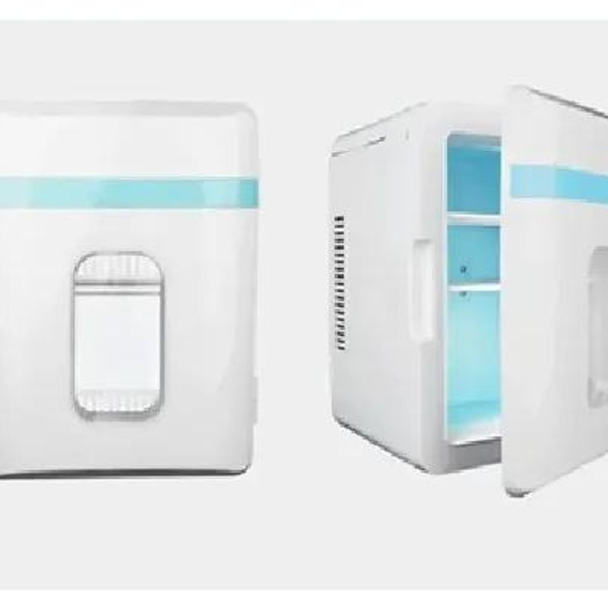 GENERICO - Mini refrigerador compacto para cuidado de la piel de 12 litros