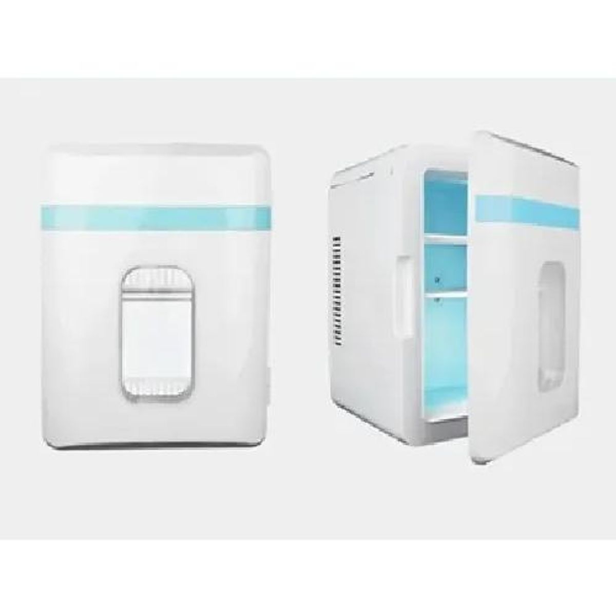 GENERICO - Mini refrigerador compacto para cuidado de la piel de 12 litros