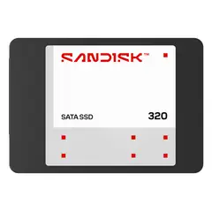 SANDISK - Disco Sólido SSD 2.5 SATA 250GB 320 545 MBs SDSS31250GBB-000G0