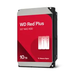 SANDISK - Disco Duro Interno 10TB Western Digital Red Plus NAS 3.5 SATA 260 MBs