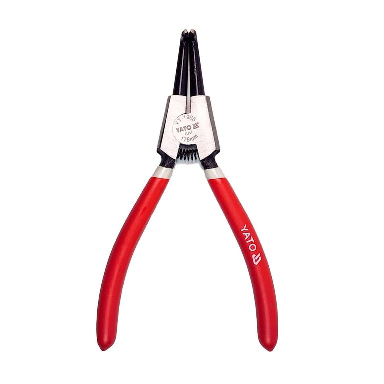 Alicate Anillo Seeger YT-2141 Externo Curvo 175mm CrV