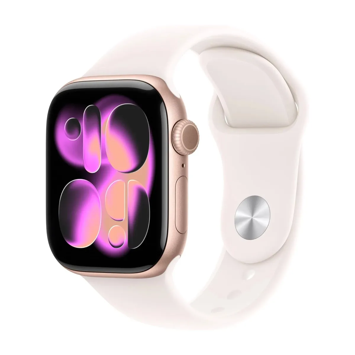 APPLE - SMARTWATCH APPLE WATCH SERIE 11 (GPS) 42MM SPORT BAND ORO ROSA