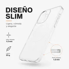 GEAR - Carcasa Gear4 Crystal Palace Magsafe compatible con iPhone 16