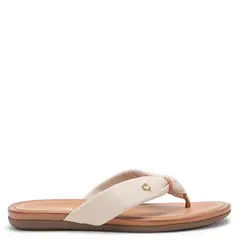 GACEL - Sandalia de cuero mujer crudo Fi