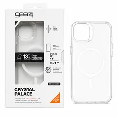 GEAR - Carcasa Gear4 Crystal Palace Magsafe compatible con iPhone 15