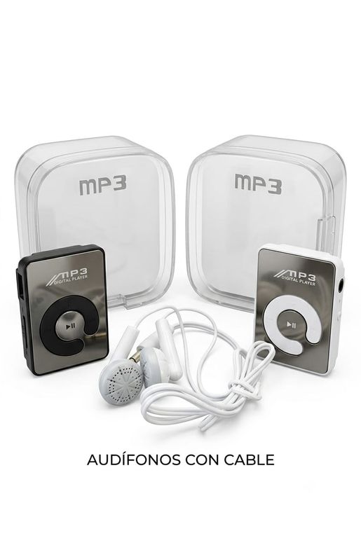 GENERICO Reproductor Mini Mp3 portátil con audífonos