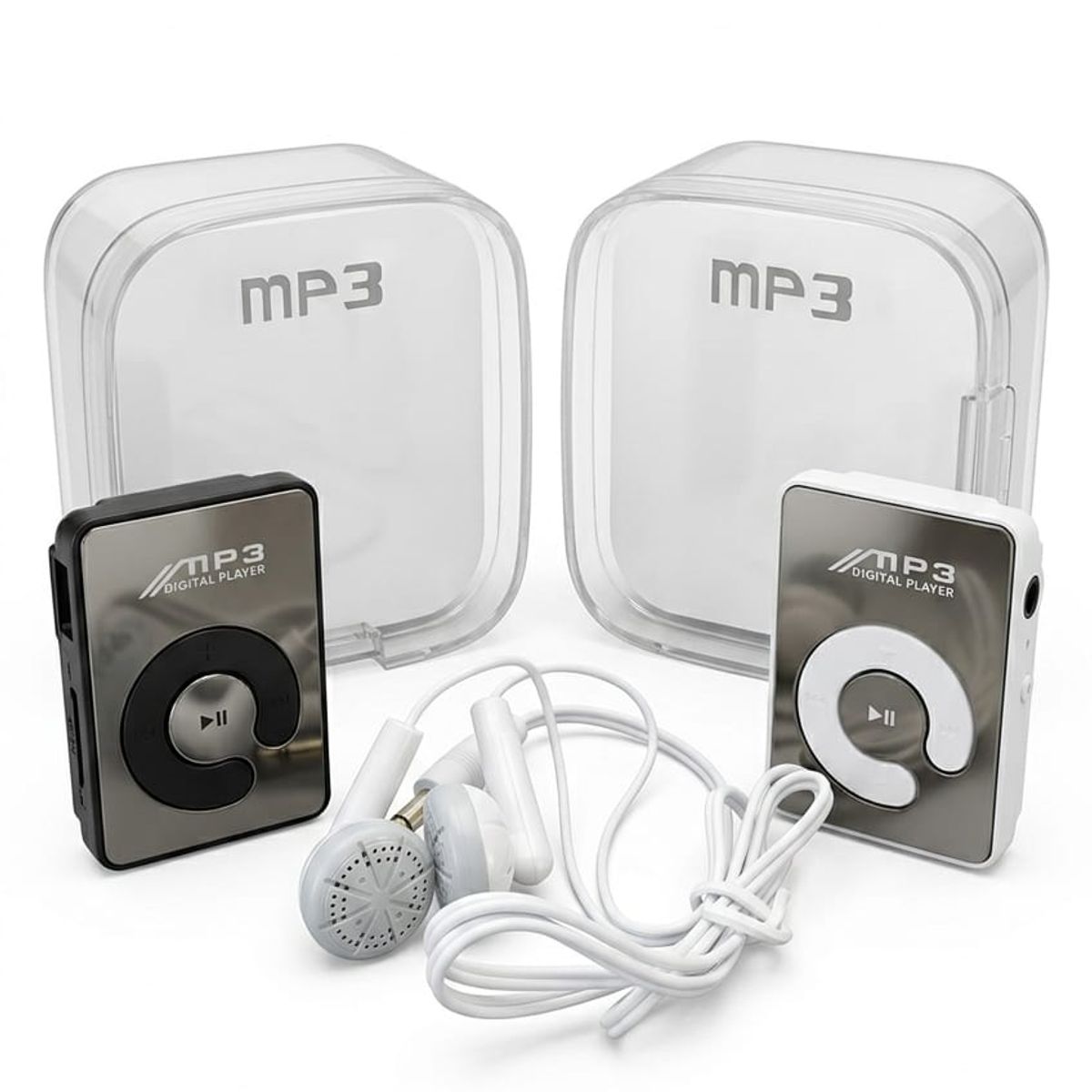 GENERICO - Reproductor Mini Mp3 portátil con audífonos